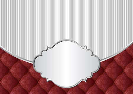 vintage background with decorative frameのイラスト素材
