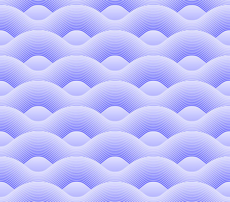 wavy background, seamless patternのイラスト素材