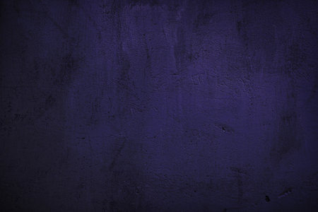 grunge blue uneven wall backgroundの写真素材