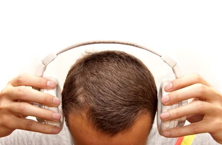 Ready to listenの写真素材