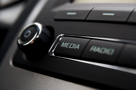 Car radio detail