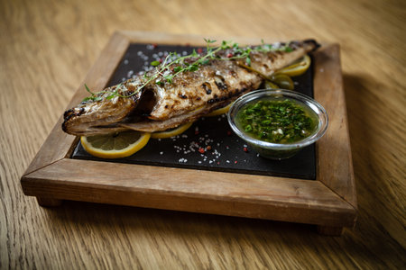 Fresh sea bass