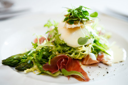 Fresh salad of mozzarellaの写真素材