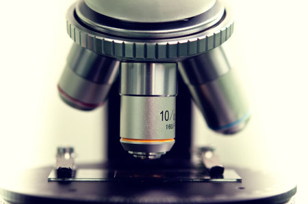microscope close-up