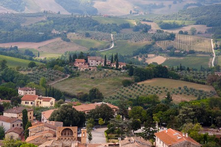 San Gimignanoの写真素材