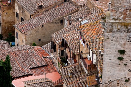 San Gimignanoの写真素材