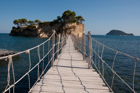 beautiful view of Cameo island, Zakynthos の写真素材