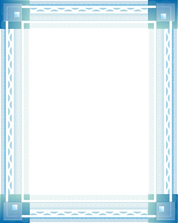 Picture frame isolated on white,image can be re-size to any limitのイラスト素材