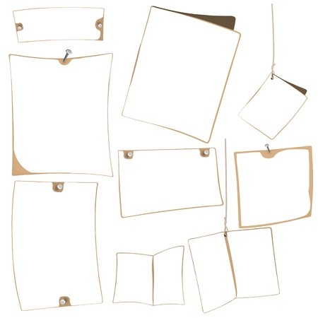 Variety of frames - fully editableのイラスト素材