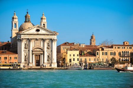 Santa Maria del Rosario Church known as Gesuati Venice, Italyの写真素材