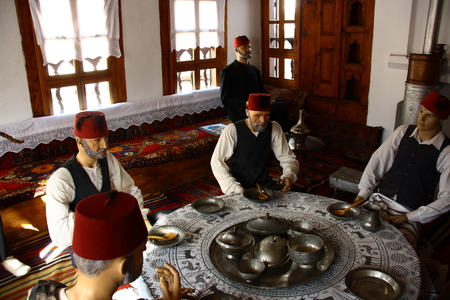 Old town in Turkey Safranbolu with beautiful housesのeditorial素材
