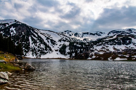 Prokosko lake at Vranicaの写真素材