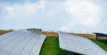New technology innovation solar panels in Germany