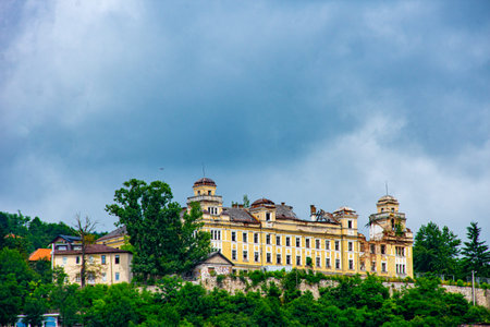 Military quarters or Kasarna Jajce National Monument in Sarjevo capital city of Bosnia and...