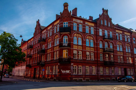 Doing sightseeing of Malmo city in Sweden