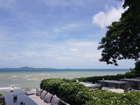 Sea side corner.の写真素材