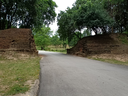 The ancient gate.の写真素材