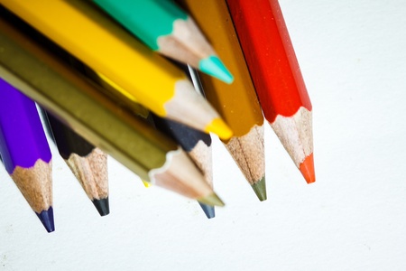 Color is used for drawing beautiful pictures.の写真素材