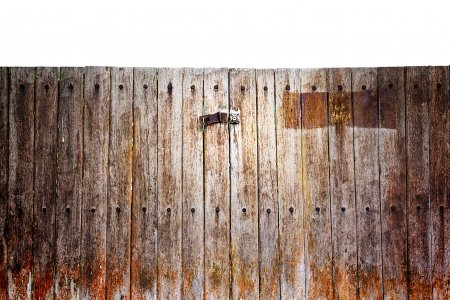 Walls built of wood の写真素材