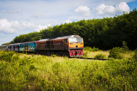 Transportation and passenger trains for the country のeditorial素材
