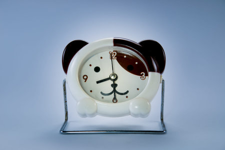 Old clock with vintage style.