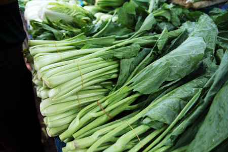 Vegetables  are sold in local markets.