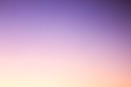 Gradient sky with the Sun light in the evening.の写真素材