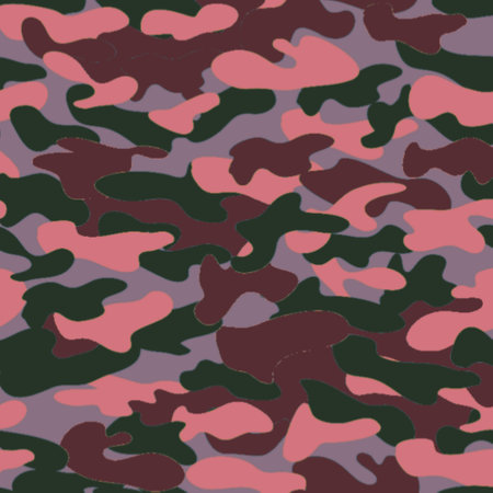 Camouflage seamless pattern. Classic clothing style masking camo repeat print.の写真素材