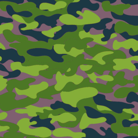 Camouflage seamless pattern. Classic clothing style masking camo repeat print.の写真素材