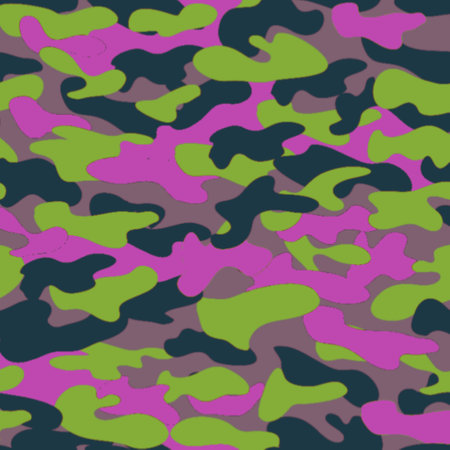 Camouflage pattern. Seamless background. Vector illustration.の写真素材