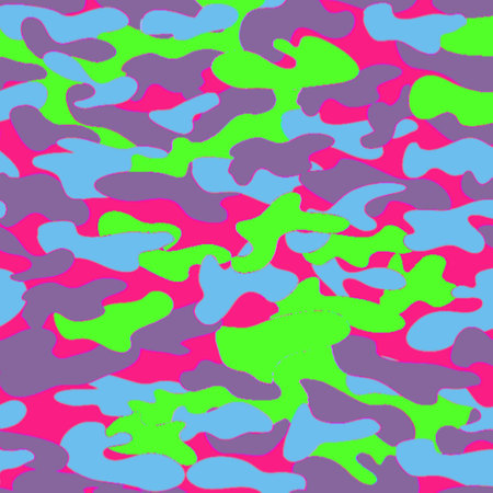 Camouflage pattern. Seamless background. Vector illustration.の写真素材