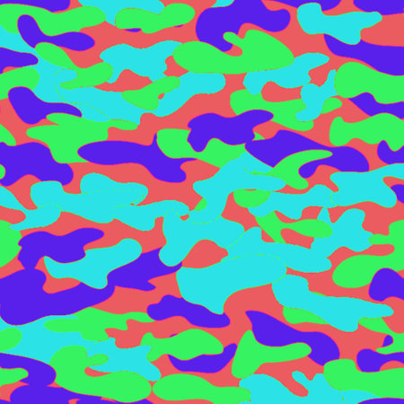 Camouflage pattern. Seamless vector background. Vector illustration.の写真素材