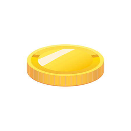 Gold coins,money illustrations,vector material,
White Backgroundのイラスト素材