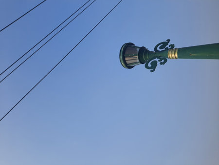 decorative lights along Malioboro Street, Yogyakarta.の写真素材