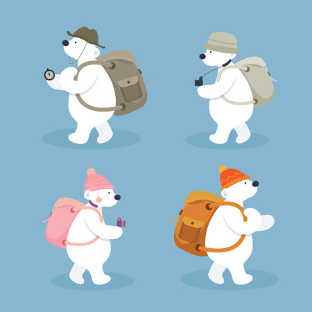 Winter, Nature Travel and Wildlife, Explorer, Discoveryのイラスト素材