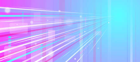 Ray Radial Beam of Light Background, Speed, Fast, Technology Conceptのイラスト素材