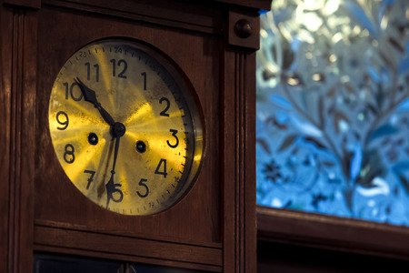 Old Vintage clock in the room.の写真素材