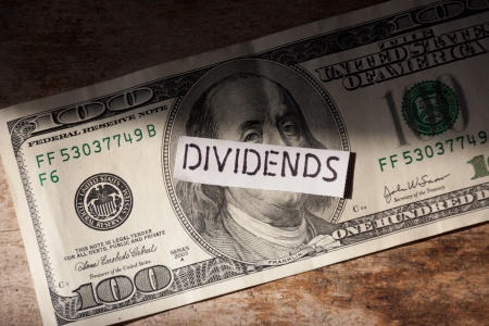 Dividend conceptの写真素材