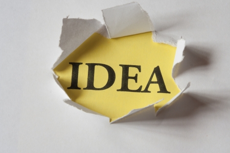idea concept の写真素材