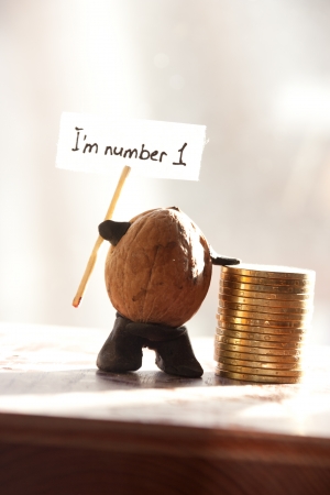 I'm number one conceptの写真素材