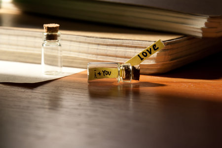 Love - is i and you. Love concept.