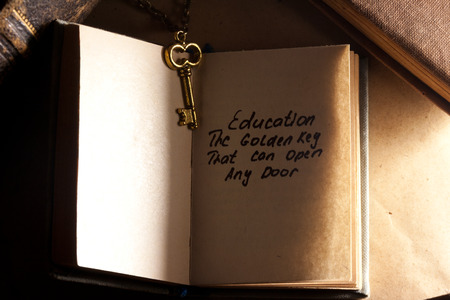 Education â The Golden Key That Can Open Any Doorの写真素材