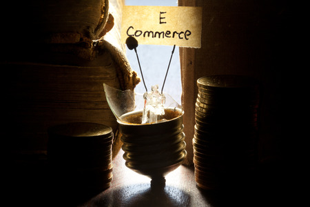 e-commerce conceptの写真素材