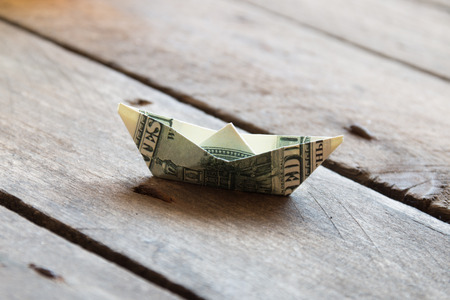 business concepts ship with moneyの写真素材