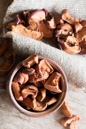 Dried applesの写真素材