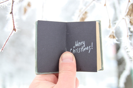 Merry Christmas creative conceptの写真素材