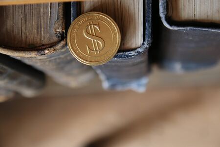business school concept, vintage styleの写真素材