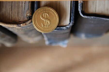 business school concept, vintage styleの写真素材