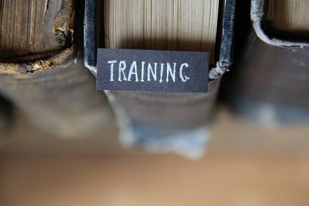 Training concept. Vintage style. Soft focus.の写真素材