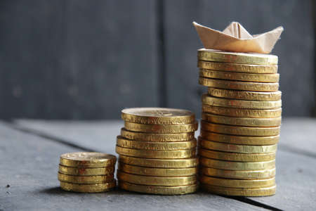 Sales and profit growth, increase sales or business growth concept.の写真素材